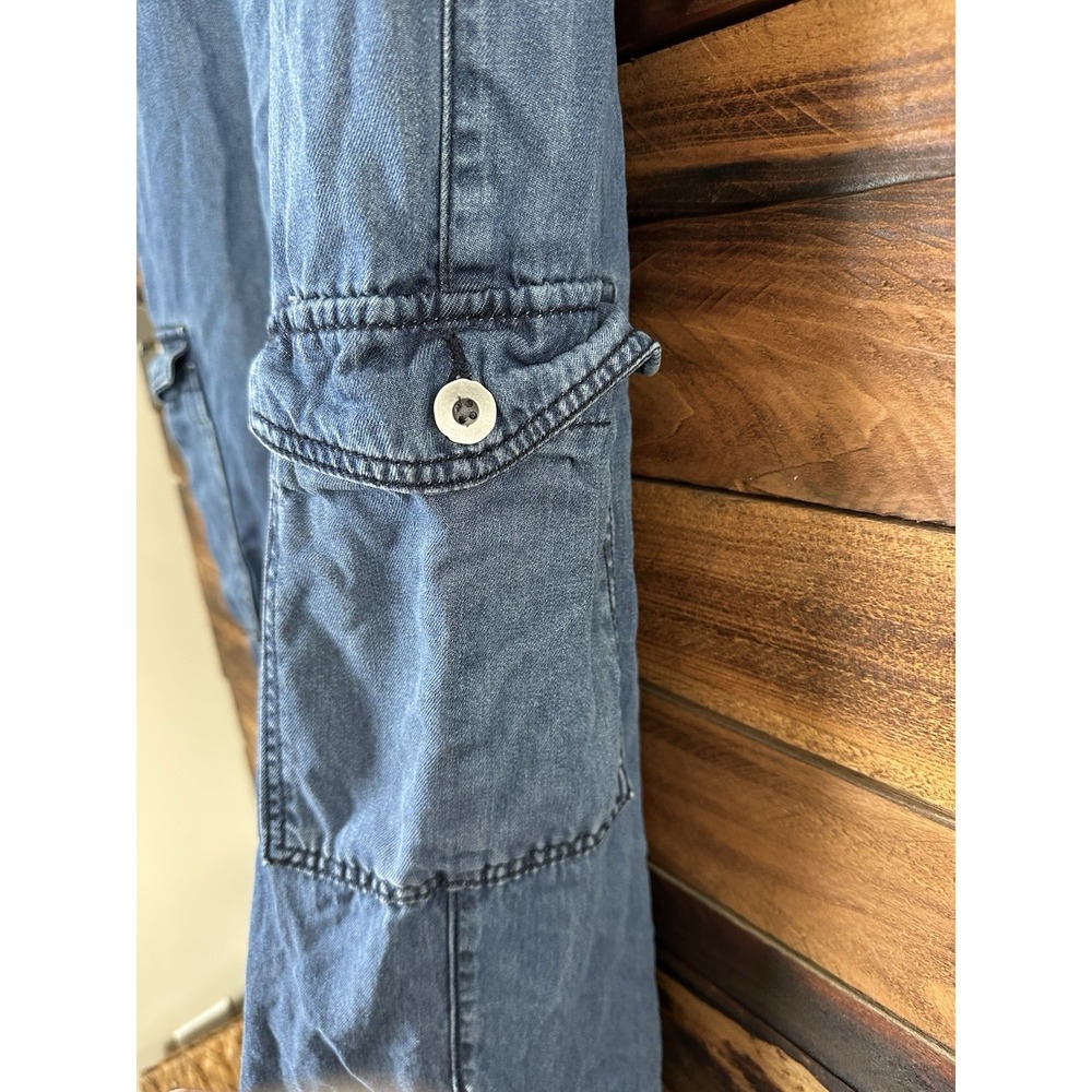 Happily Grey Women's/ Juniors Lyocell Cargo Pants Elastic Waist Size 9/29 - Picture 7 of 7